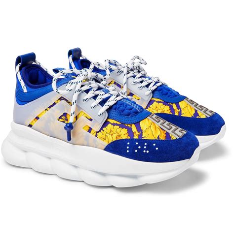 sneaker versace blu|versace sneaker sale.